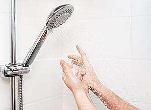 Easy steps on how to clean a clogged shower head