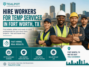 Hire Workers for Temp Services in Fort Worth, TX