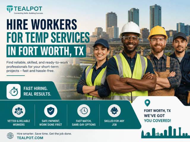 Hire Workers for Temp Services in Fort Worth, TX