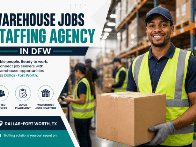 Top Warehouse Jobs Staffing Agency in DFW Area